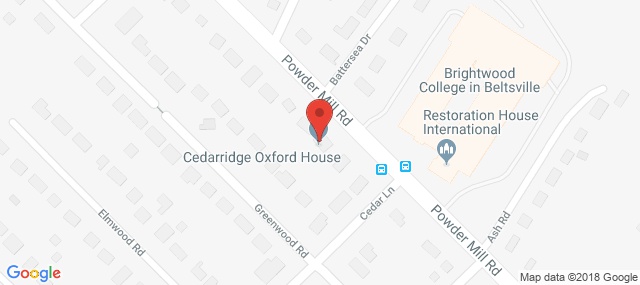 Oxford House - Cedar Ridge cover